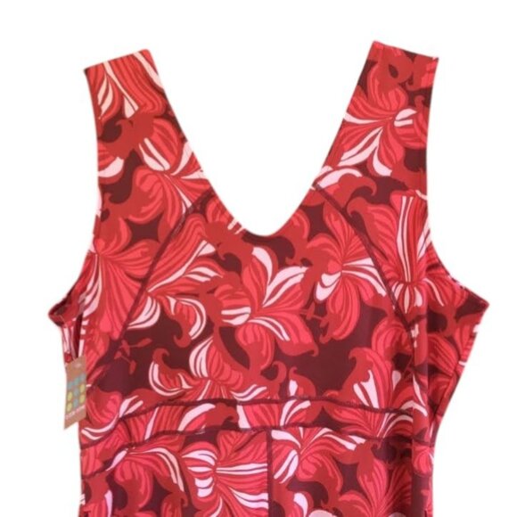 NWT Title Nine Tank Dream Dress Womens Size XL Cozumel Print Sleeveless Athletic - Picture 7 of 14